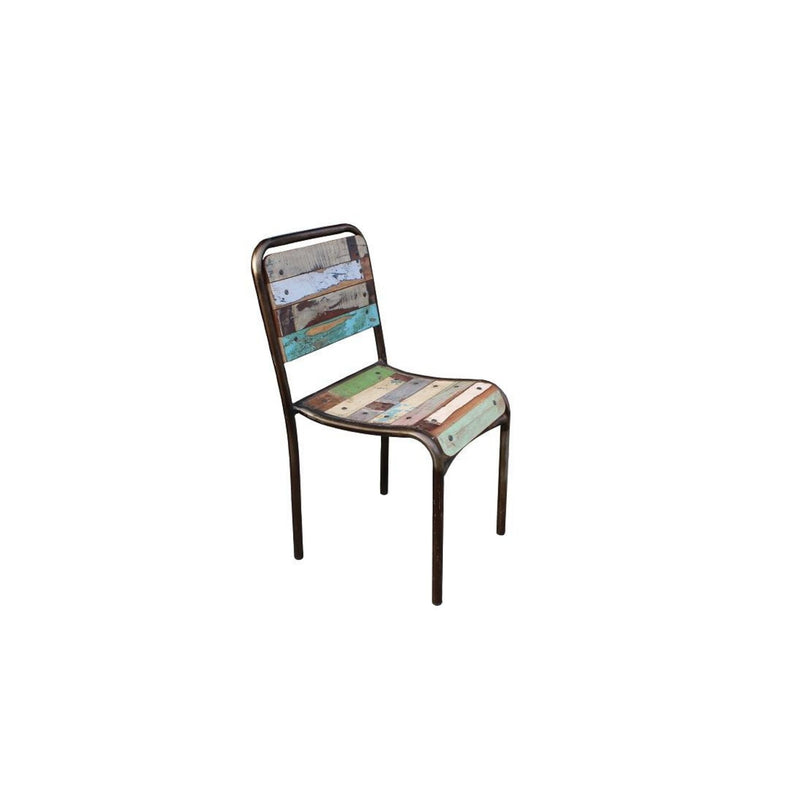 Bistro Table Chairs Side Views Colour Wood 