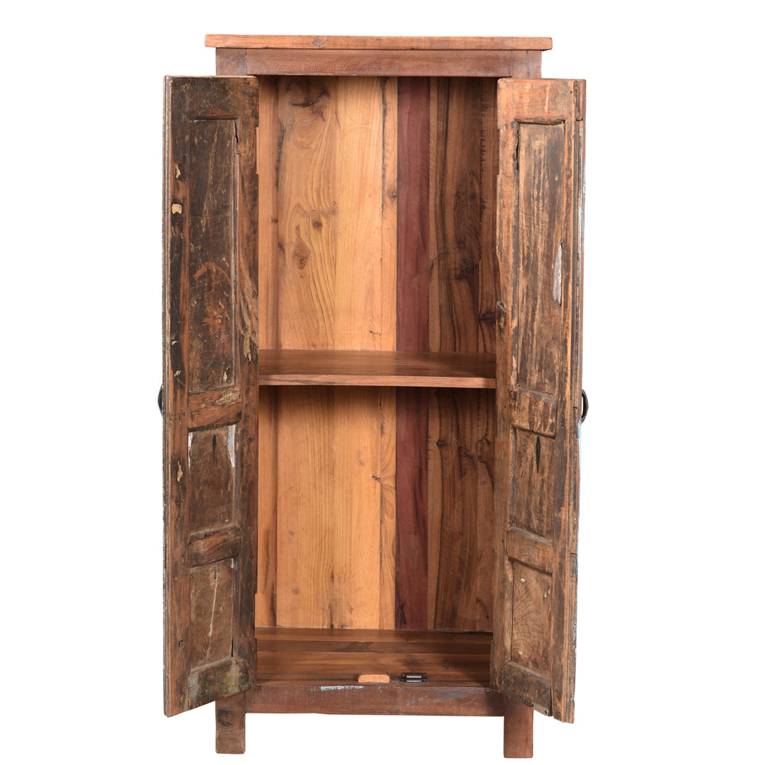 Cashel Cabinet With Both Doors Open On White Background 