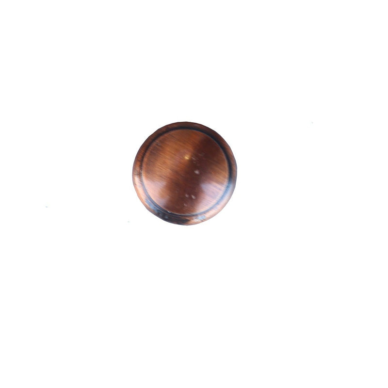 Copper Metal Knob Straight view 