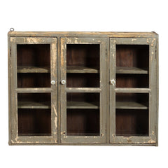 Dusky Wall Glass Cabinet Front View 