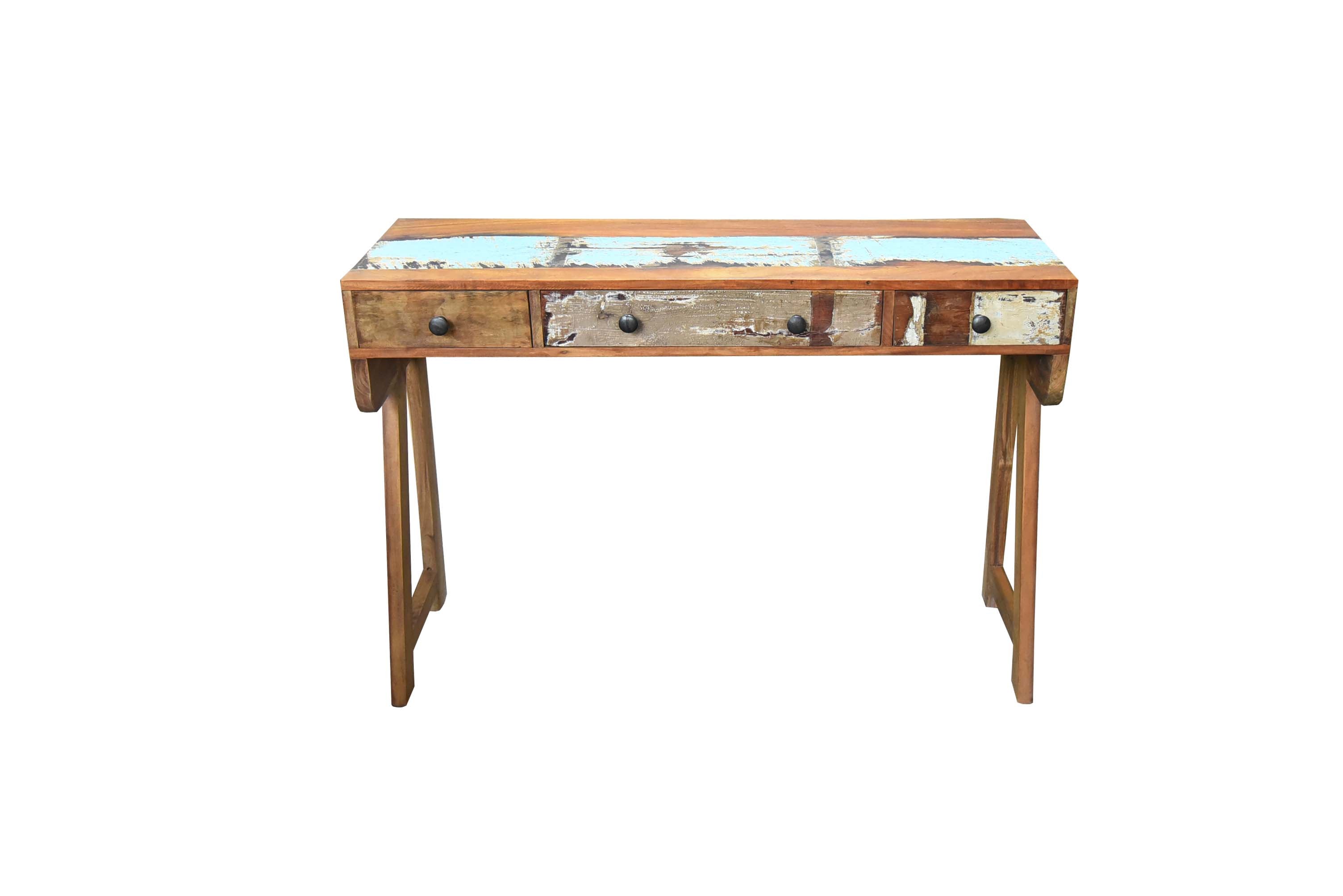 Le Corb 3 Drawer Console Side Table Front View - HomeStreetHome.ie