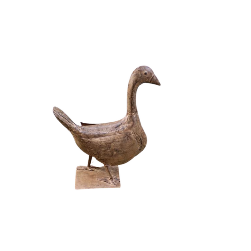Recycled Metal Goose