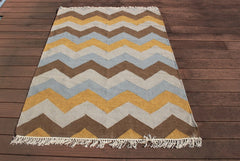 Hill patterned Wool & Organic Cotton Rug - HomeStreetHome.ie