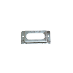 Metal label holder