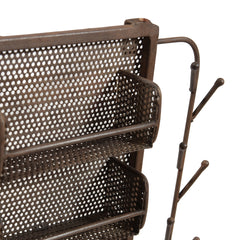 Metal Display Wall Hanging Rack Close Detail