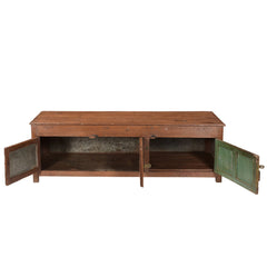 Nadee low cabinet media unit view of both doors open 