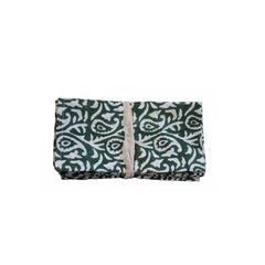 Napkin Set of 6 with Green pattern 