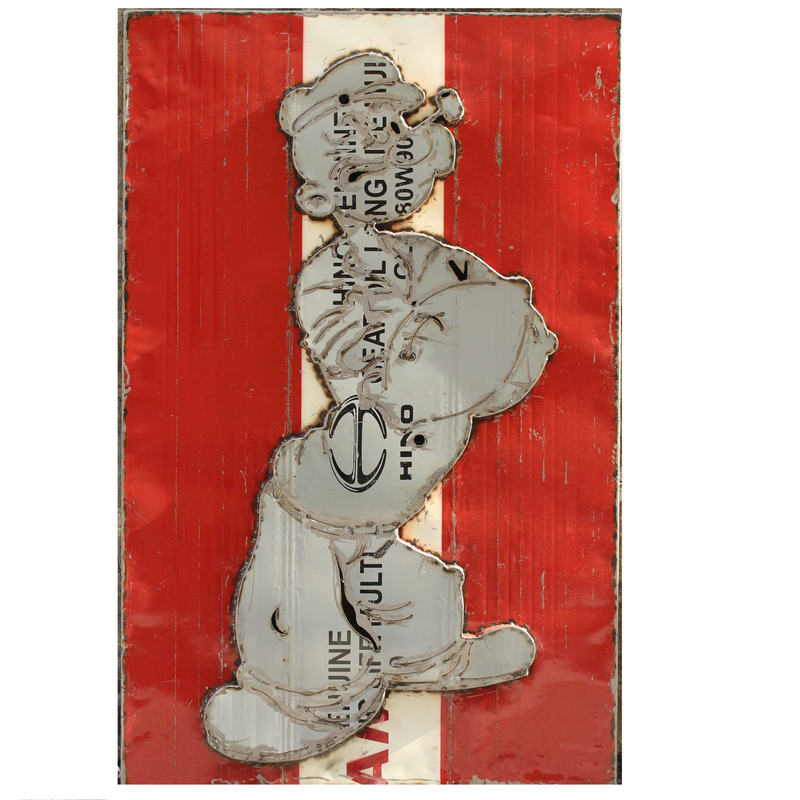 Metal Art Popeye the Sailor Man