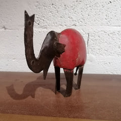 Red Elephant front side view