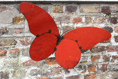XL Recycled Metal Butterfly