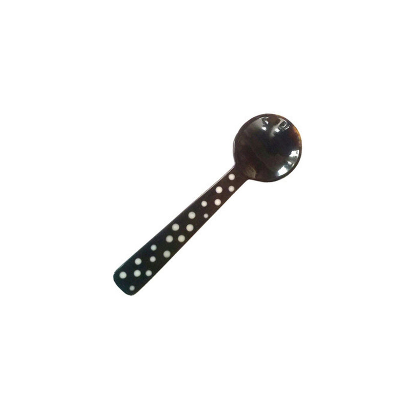 Small Salt Spoon with Polka dots 