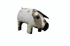 Small Recycled Metal Pig - HomeStreetHome.ie