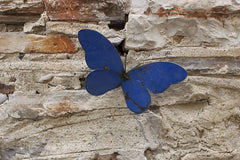 Large Recycled Metal Butterfly