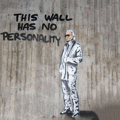Small Canvas Street Art Prints Karl Lagerfeld This wall has no personality